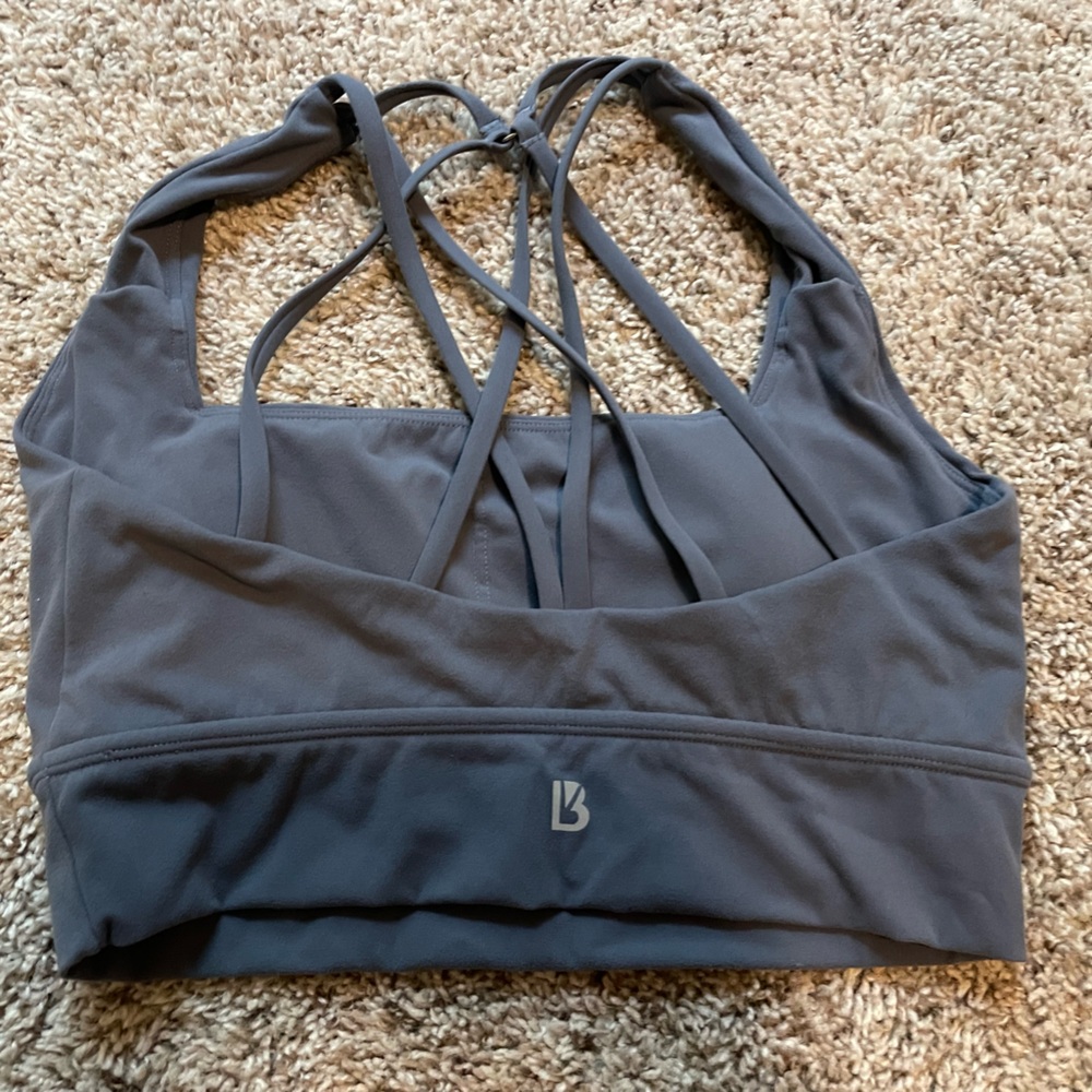 Great preowned condition! Buffbunny Barista Blue  Revolution Sports Bra Size M